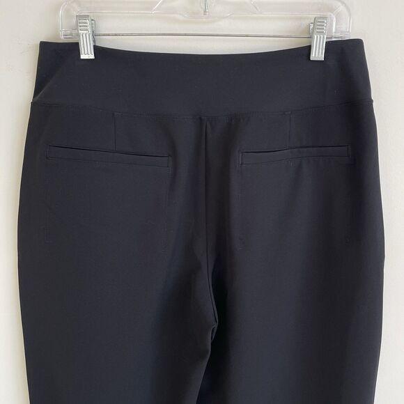 ATHLETA Endless High Rise Pants Black Pull-On Work Office Trousers Size 10 - Picture 7 of 15
